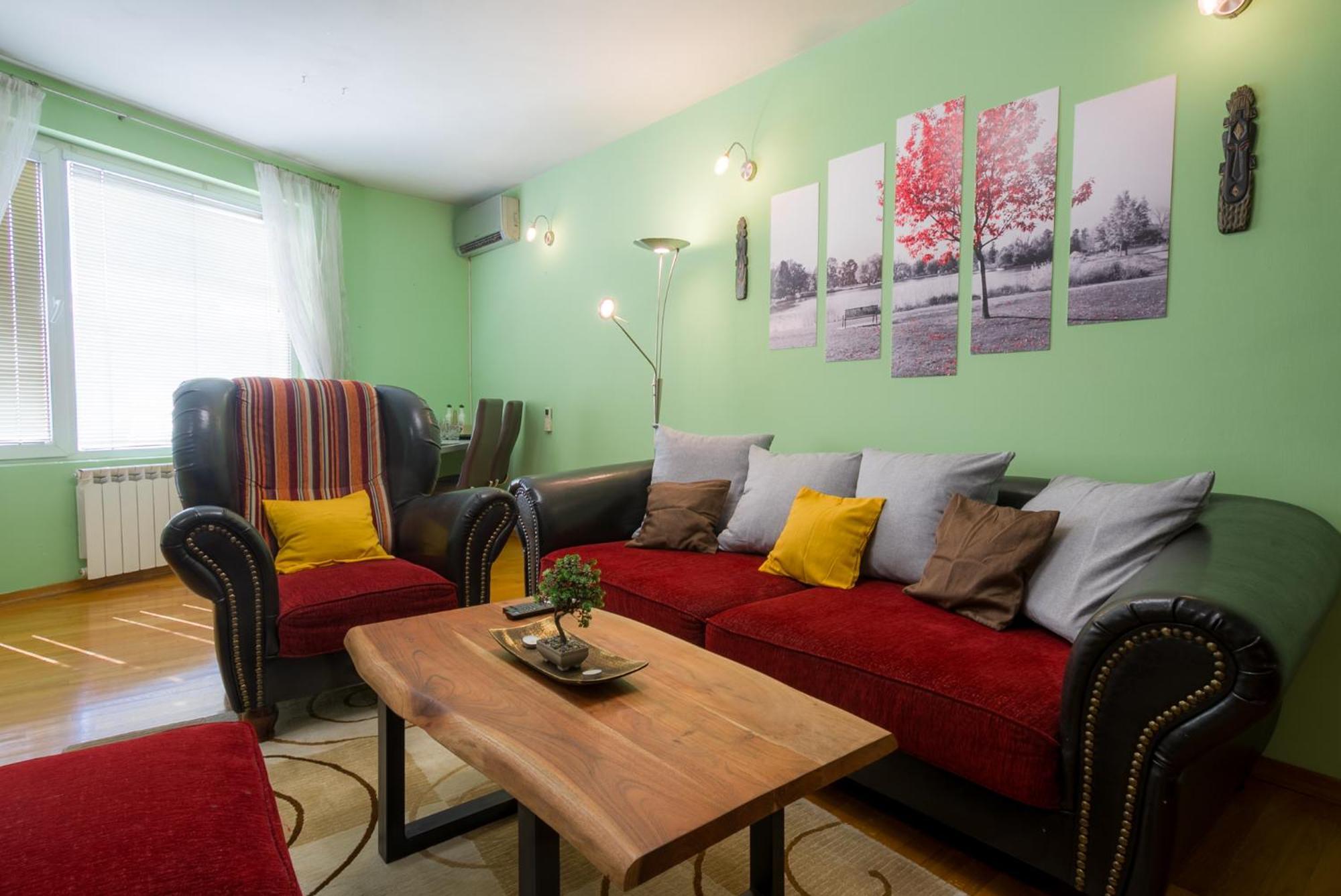 Top Center Spacious Apartment With Ac And Free Underground Parking Sófia Exterior foto